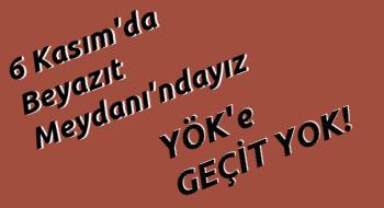 İlerici Öğrenciler Kadıköy'de 6 Kasım çağrısı gerçekleştirdi