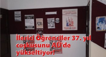 İlerici Gençler Ankara Üniversitesi'nde 37.yıl çalışmasına başladı