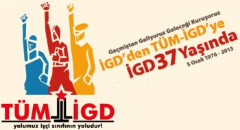 TÜM-İGD'li gençlerden İstanbul'da 'Geçmişten geliyoruz, geleceği kuruyoruz' etkinliği