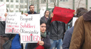 Beyazıt ve Halepçe Katliamları Edirne'de protesto edildi.