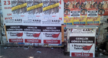 Mersin'de İlerici Gençler 1 Mayıs'ta gençliği Taksim'e çağırıyor