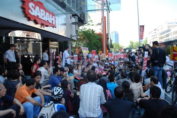 Atv-Sabah Grevi 100. gününde 