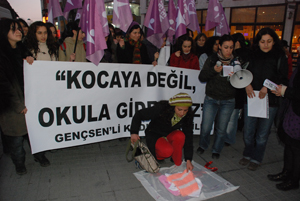 Genç-Sen'li kadınlardan Yasef'e cevap!