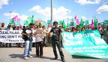 Genç-Sen'den gözaltılara ve harç zamlarına karşı protesto