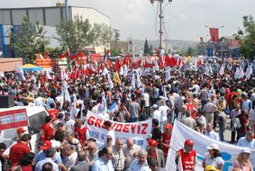 Tuzla ölümlere "dur" demek için grevdeydi