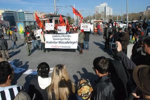 TÜM-İGD'li Kadınlar alanlarda