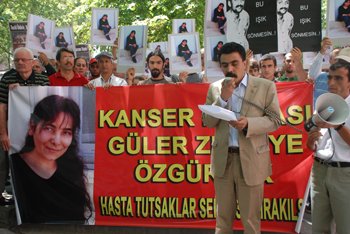 Güler Zere, Erol Zavar ve tüm hasta tutsaklar serbest bırakılsın!