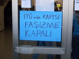 İTÜ'de faşist saldırıya kitlesel cevap