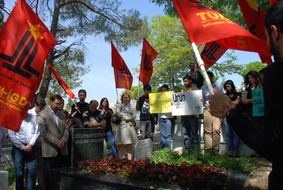 İlerici gençlik "işçi sınıfının Süleymanı"nı yaşatıyor