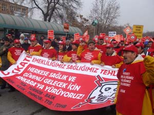 SSGSS Yasası'na karşı meslek örgütleri Ankara'daydı