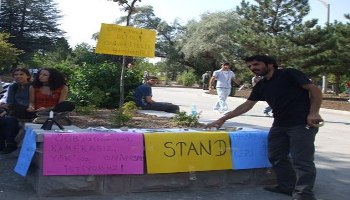 Ankara'da, TÜM-İGD'li öğrenciler Emekçi Üniversitesi'ni anlatıyor,  öğrenci gençliği ilerici gençliğin safında örgütlenmeye çağırıyor!