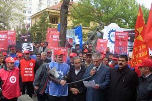 DİSK Ankara Bölge Temsilciliği: "1 Mayıs'ta Taksim'de olacağız!"