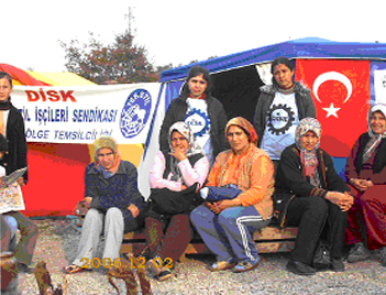 Dema işçileri direnişlerinin 16. gününde!   "16 gündür bu ateş hiç sönmedi!"