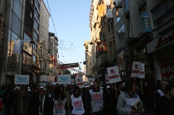 Atv-Sabah grubu çalışanları direnişin 44. gününde daha güçlü, daha kararlı