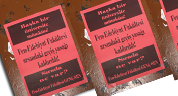 İ.Ü.'de mücadele kazandı, yasak kalktı!