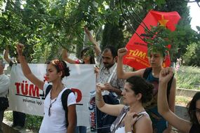 İlerici Gençlik Boz Mehmet'i mezarı başında andı