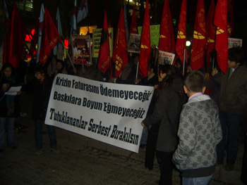 Gözaltılar, tutuklamalar, baskılar bizi yıldıramaz / Ankara