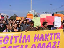 YÖK kalkacak, polis gidecek, üniversiteler bizimle özgürleşecek!